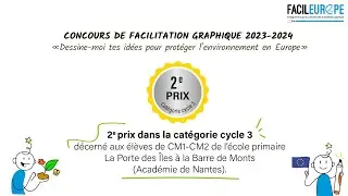 Concours FacilEurope 2023-2024 - 2e prix catégorie Cycle 3