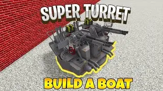 Build a Boat for Treasure // Working Anti-Air Turret 💥