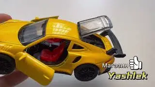 Машина металлическая / Porsche (Порш) / Машинки для мальчиков / Инерционная машинка / 1:32