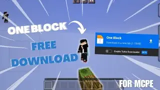 One block map for MCPE 1.20! ( Free download )