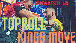 King's move vs Toproll armfight. Михаил Шавалеев, Никита Баснин верх против кингсмува что сильнее???