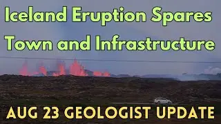 The Day After Iceland's Aug 22 Eruption: Geologist Analysis