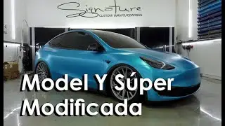 Tienes que ver esta Model Y Súper Modificada