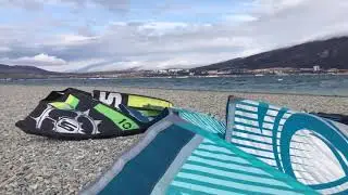 Каталка в Геленджике на северном рваном ветре
