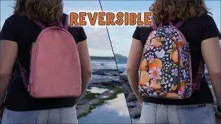 Two Faced Backpack - Sewing Tutorial by Country Cow Designs