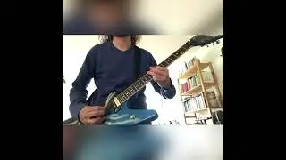 Pantera The Sleep Guitar Solo (final verse) cover Eelco van Zanten