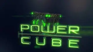 After Effects Template: Cyber Cube – Hi-tech Cyberpunk Cube Logo
