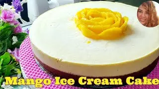 Mango Ice Cream Cake | How to make