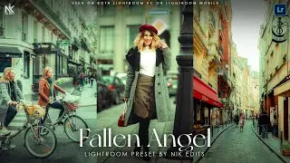 Create Dreamy Glow Effect like Fallen Angel in Lightroom | Free DNG File | Nik Edits