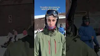 Tu amigo que nunca ha estado en la nieve❄️ #shorts #viral