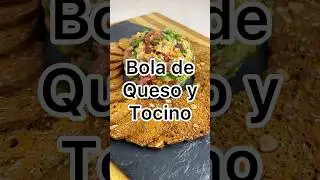 BOLA DE QUESO Y TOCINO #chile #recetas #cocinachilena #tocino #Queso