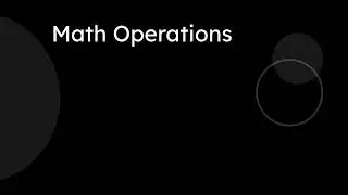 Math Operations