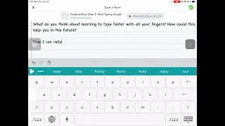 Seesaw -R&W Word Prediction - iPad