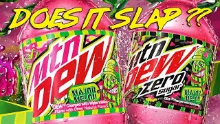Does watermelon Mountain Dew absolutely slap? Mtn Dew Zero Sugar Major Melon - DOES IT SLAP??
