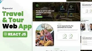 ✈️ React JS Tutorial - About Us Page Development | Download Full Source Code. Part 6