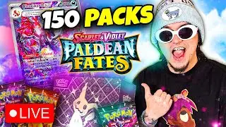 Opening 150 Packs Of Paldean Fates