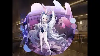 Laffey II Sleepy on a Busy Day L2D Skin Voice lines + Interactions | Azur Lane