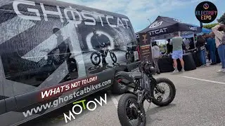 GhostCat Ebikes | What's not to love! | Electrify Expo interview Pt1 | Motow