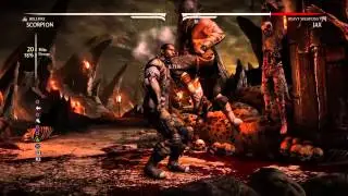 Mortal Kombat X - Scorpion (Hellfire)  43% X-ray Combo