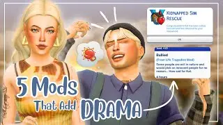 5 MODS That Add SPICE & DRAMA!!! 🌶 | +Links | The Sims 4 Mod Showcase