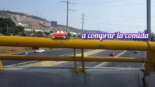 PEQUEÑO PASEO🚗 PARA IR A COMPRAR COMIDA.🍗🍟