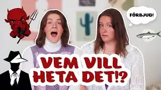 NAMN SOM FÅTT AVSLAG #3 | Så taskigt!!!