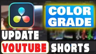 Davinci Resolve Tutorial | How to Edit Youtube Shorts in Davinci Resolve + Color Grading | Hindi