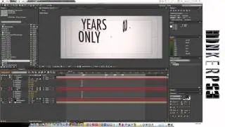 Adobe After Effects tutorial. Kinetic Typography.