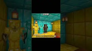 golden secret base in Minecraft #minecraft #mc