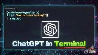 Terminal-GPT | AI for Kali Linux Terminal | Install CHAT GPT in terminal