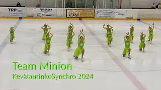 Team Minion - KevätaurinkoSynchro 2024 - Muodostelmaluistelu