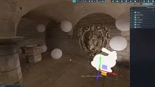 DDGI voxelized probe refinement