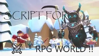 {[Autofarm, Give Best Pets, And ETX ]} For ⚔️ RPG World in .......... ROBLOX !!
