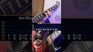 Black Sabbath - Iron Man (Guitar Tab)
