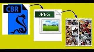 How to convert CBR file to jpg