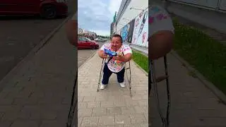 Pleased the disabled person! 