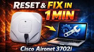 How to Reset Cisco Cisco Aironet 3702i  Wireless Access Point in Seconds
