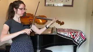 Twinkle Twinkle Little Star Variation E, Suzuki Viola Book 1 — Catherine Evergreen