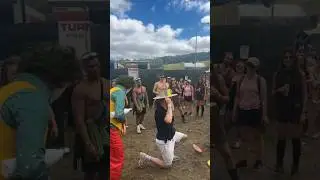 UK festival season is truly underway 😂 #blanc