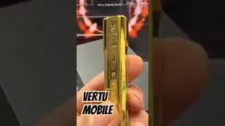 vertu mobile unboxing