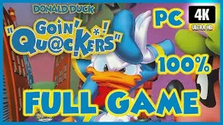 Donald Duck: Goin' Quackers FULL GAME 100% Walkthrough Gameplay Longplay No Commentary [4K 60FPS PC]