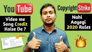 How to Add Music Credit on Youtube Video 2020 | How do you Give Copyright Music Credit ?