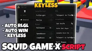 BEST Squid Game X Script Roblox *KEYLESS*🔓 Delta - Auto Win All