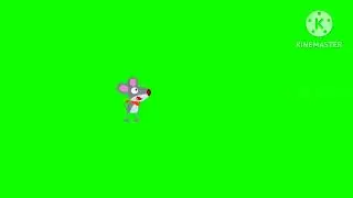 Pinkfong Mouse (Pixar Version) Green Screen