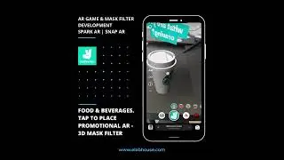 DELIVEROO - TAP TO PLACE 3D AR FILTER