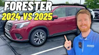 Comparing the 2024 Subaru Forester to the 2025 Subaru Forester: Which is Better?