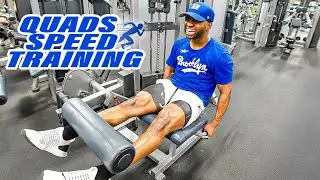 Leg Exercise To Build SPEED & EXPLOSIVENESS | Quads SPEED Training