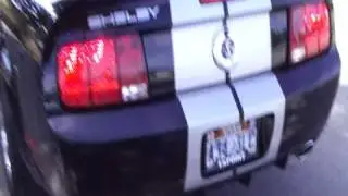 Ford Racing Exhaust Sound on 2008 Shelby GT500
