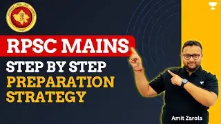 RPSC Mains Step-by-Step Preparation Strategy | Complete Roadmap & Study Plan