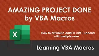 Lead Allocation Using VBA Macros | Send bulk emails using macros | Send multiple email using Macros